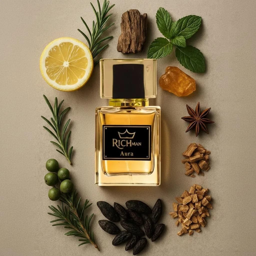 RichMan Aura Perfume for Men, Long Lasting Bold Spicy Scent - Image 8