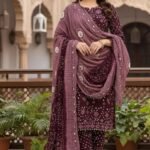 3 Pcs Women's Unstitched Plain Suit