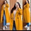 1 Pc Women's Stitched Fleece Plain Fleece Jacket