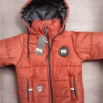 1 Pc Boy's Polyester Plain Bomber Jacket Winter Dress for kid's bubble Fabric Jacket ( Parashoot Clothe )