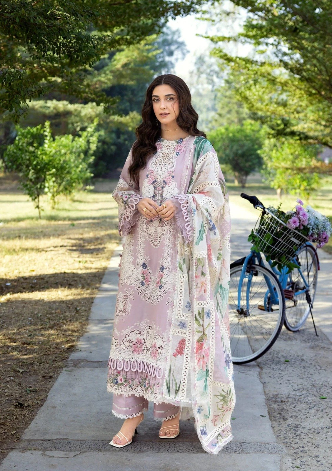1_luxury lawn Embroidery Suit by ELAF Premium. - Image 2
