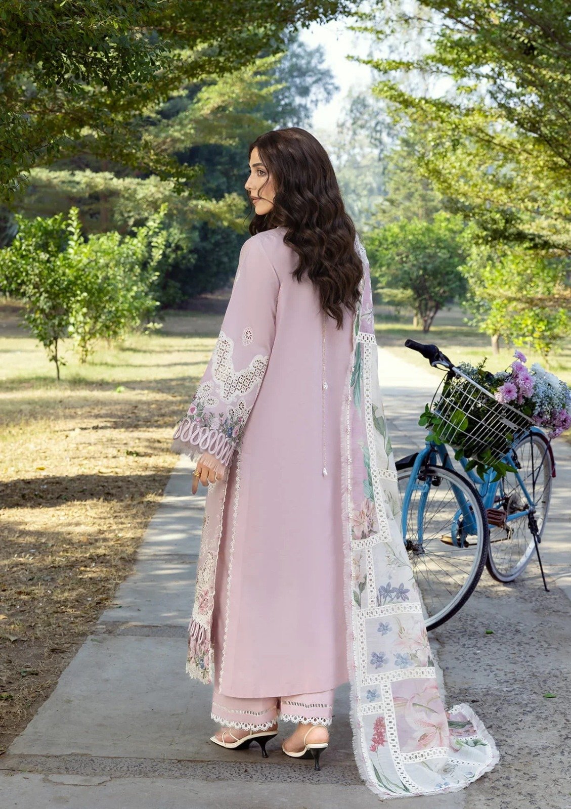 1_luxury lawn Embroidery Suit by ELAF Premium. - Image 3