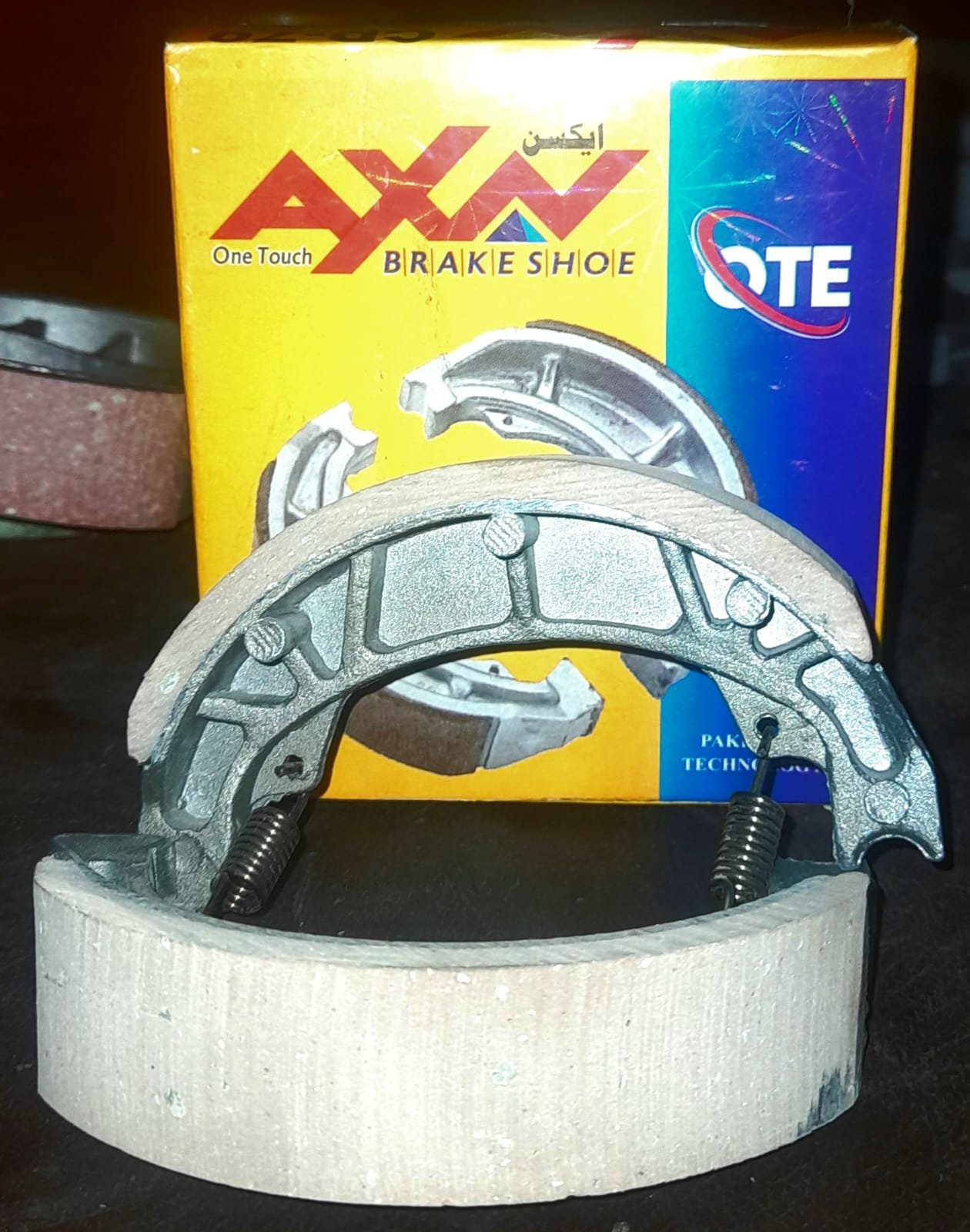 AXN: Brake Shoe for CD-70cc Bikes Normal Quality - Image 2