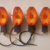 Indicators special quality ishara cg 125 bike with nuts 4 pcs