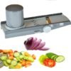 Bruno Vegetable Cutter Slicer Manual Kitchen Food Chopper with Stainless Steel Blades