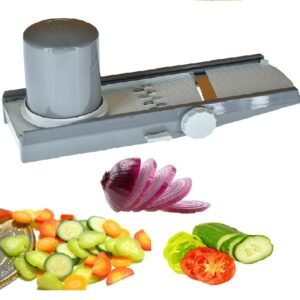 Bruno Vegetable Cutter Slicer Manual Kitchen Food Chopper with Stainless Steel Blades
