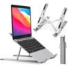 Foldable Metal Laptop Stand Adjustable Portable Laptop Holder for Desk & Office - Image 3
