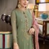 Asim Jofa Luxury Chiffon Embroidered 3 Piece Suit - Image 3