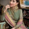 Asim Jofa Luxury Chiffon Embroidered 3 Piece Suit - Image 5