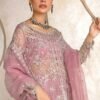 Rang Rasiya Unstitched Organza Embroidered Suit with Silk Palazzo – Replica - Image 2