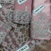 Rang Rasiya Unstitched Organza Embroidered Suit with Silk Palazzo – Replica - Image 4