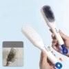 Self Cleaning Anti Static Massage Hair Brush - Image 2