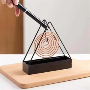 3 Pcs Iron Mosquito Coil Holder Set
