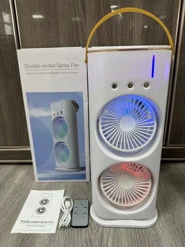 Double-Ended Air Conditioner Fan with Mist Spray - Image 3