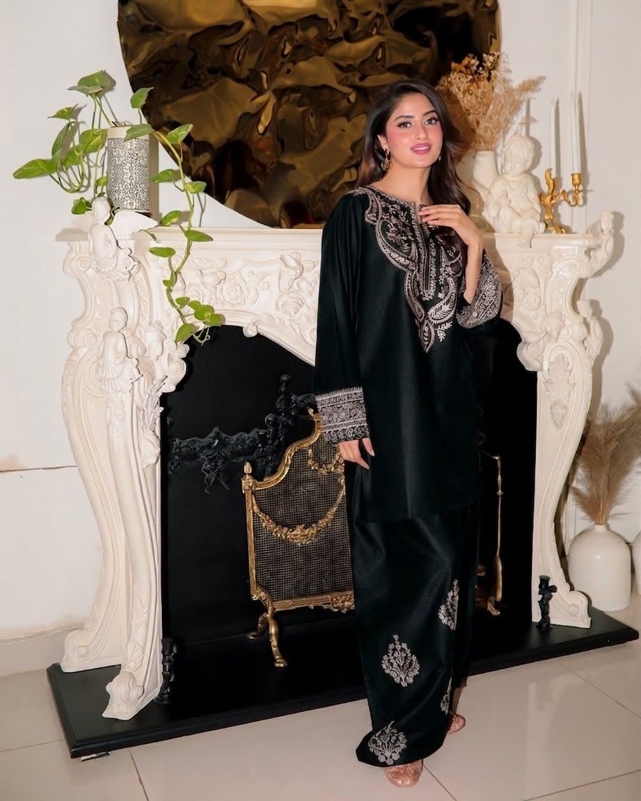 Premium Shamoze Silk 2 Piece Unstitched Suit