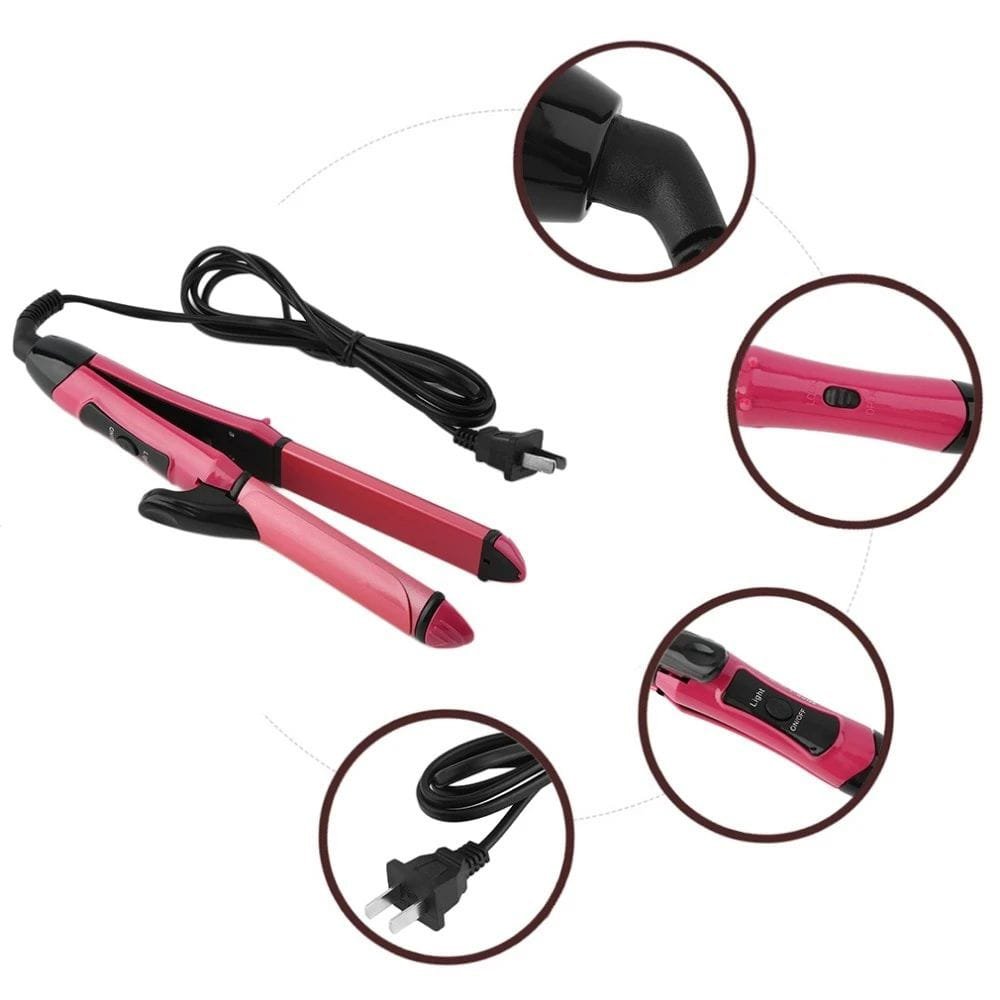 Professional 2009 Hair Straightener & Curler - Image 4